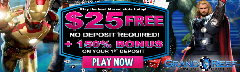 Grand Reef Online Casino Offer Banner