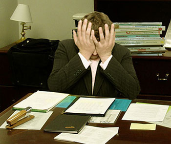Man at Desk